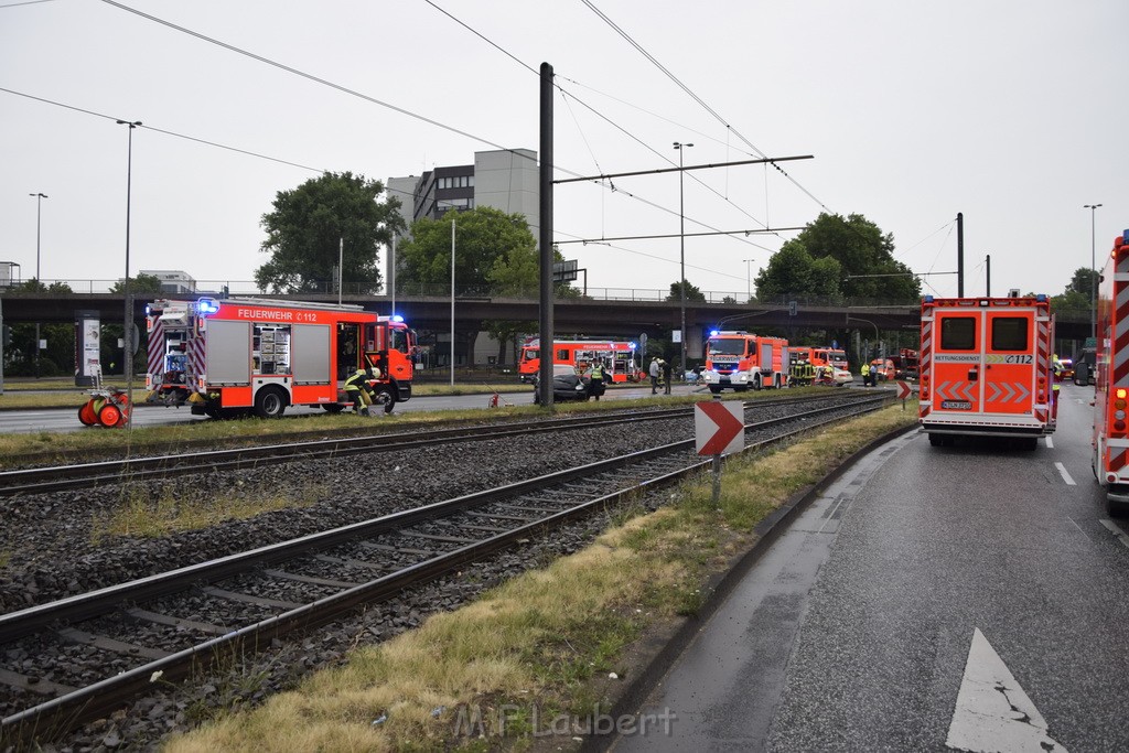 VU 3 Pkw Koeln Deutz Am Messekreisel P003.JPG - Miklos Laubert